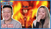 YAMATO FOUGHT ACE?! 🔥 | One Piece Episode 991 Couples Reaction & Discussion