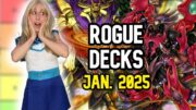 Yu-Gi-Oh! Best Rogue Decks Tier List | Clap The Meta! (January 2025) HAPPY HOLIDAYS!!!