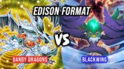 Yu-Gi-Oh! Edison Format: Dandy Dragons Vs Blackwing