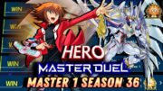 Yu-Gi-Oh! Master Duel – HERO Last Master 1 Of The Year | SEASON 36🔥