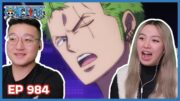 ZORO USES CONQURERS?! 🔥 | One Piece Episode 984 Couples Reaction & Discussion