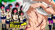 "Ugly Lonely Boy Makes Five Beautiful GODDESSES Fall In Love In School" – Anime recap