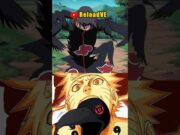 ¿Los CUERVOS de ITACHI eran reales o una ilusión? #naruto #anime #shorts