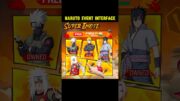 Naruto Event Interface Open Kaise Kare | Naruto Event Free Fire | Free Rewards Naruto Event FreeFire