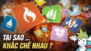 18 hệ Pokémon tương khắc như nào? Dễ hiểu, dễ nhớ! | Shaymin Ahhh