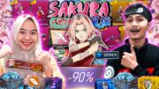 ALETA MINTA DIAMOND BUAT BORONG MYSTERY SHOP SAKURA LANGKA !! NARUTO X FREE FIRE !!