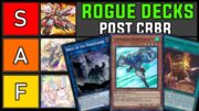 ARE ROGUE DECKS STILL PLAYABLE? | Yu-Gi-Oh! In-Depth Rogue Decks Tier List Post CRBR