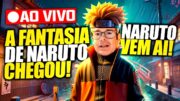 ATENÇÃO! FANTASIA DE NARUTO PRONTA! A VERGONHA ESTÁ CONFIRMADA! LIVE RAIZ!