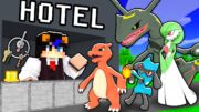 Abrimos un HOTEL de POKÉMON en Minecraft!