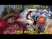 Ang Magliligtas at Wawasak. Sun God Nika. One Piece 1136