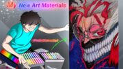 Art Supplies for Anime Drawing || Okarun Drawing From Dandadan.