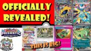 BIG New Cards Officially Revealed from Prismatic Evolutions! Secret Rares! (Pokémon TCG News)