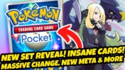 *BREAKING NEWS!* NEW SET REVEALED! NEW SURPRISES! INSANE CARDS! MASSIVE CHANGE! (Pokemon TCG Pocket