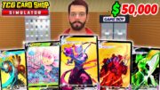 CAN I EARN $50,000 TO UPGRADE MY POKEMON CARD SHOP! 🤑 | TCG CARD SHOP SIMULATOR #12 | Bad Buffy