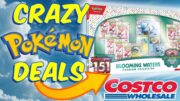 CRAZY Pokemon Card Deals At Costco! Prismatic Evolutions & Blooming Waters Release VERY SOON!