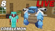 Chasse aux pokémon rares+ défis en live  ! Minecraft Cobblemon 8