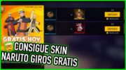 Consigue la Skin de Naruto Gratis en FF Latam con Giros Gratis 🧐👌 | JORGEPLAYED