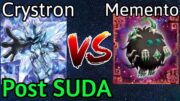 Crystron Vs Memento Post SUDA IronMan Tourney Round 1 Yu-Gi-Oh!