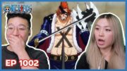 DRAKE JOINS THE STRAW HATS! 🐱‍🐉 | One Piece Episode 1002 Couples Reaction & Discussion