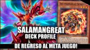 EL SOPORTE PARA REGRESARLOS AL META | SALAMANGREAT DECK PROFILE  #Yugioh  #DuelLinks