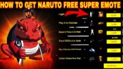 FREE NARUTO GAMABUNTA EMOTE🔥 | NARUTO EVENT IN FREE FIRE😍 |FREE FIRE NEW EVENT MALAYALAM| FF NEW