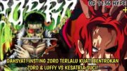 FULL SPOILER ONE PIECE 1136 – NGERI! ZORO VS KEMBARAN SHANKS! DUEL BUAH IBLIS DEWA, LUFFY VS LOKI!