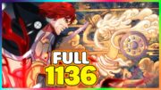 Full One Piece Chap 1136 – BẢN ĐẦY ĐỦ CHI TIẾT (Shanks LỘ BÀI)