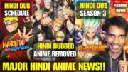 Hindi Dub Anime No Longer in India!! Naruto Shippuden Hindi Dub Update | Dr Stone Season 3 Hindi Dub