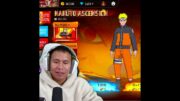 I Got Naruto All Bundles in My V Badge 90 Level ID 😱 #shorts #freefire #tondegamer