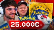 ICH ZIEHE EINE SELTENE KARTE AUS DEM 25.000€ MONTE POKEMON OPENING!😍