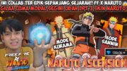 INI COLLAB TER EPIK SEPANJANG SEJARAH FF X NARUTO!! GILAK CUMA MODAL SEGINI DAPET 3 SKIN NARUTO😱