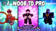 *INSANE* Start As A F2P In Anime Adventures Noob To Pro! (EP 1)