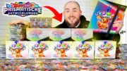 Ich öffne 100 Pokémon Prismatische Entwicklungen Booster Packs!