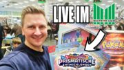 Ich öffne PRISMATISCHE ENTWICKLUNGEN live im Marktkauf | Pokémon Booster Opening