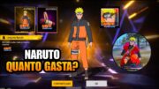 JA PEGUEI! TÁ FACIL? TORRE DE TOKENS DO NARUTO QUANTO GASTA! NOVIDADES FREE FIRE