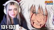 JIRAYA IM HEARTBROKEN | Naruto Shippuden Ep 131-133 Reaction