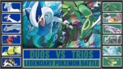 LEGENDARY DUOS vs LEGENDARY TRIOS | Pokémon Battle of Legends