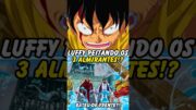 LUFFY PEITANDO OS 3 ALMIRANTES!?😱 One Piece #shorts