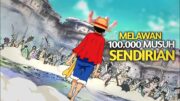 LUFFY VS 100.000 MUSUH‼️LALU MENGUASAI PULAU MANUSIA IKAN