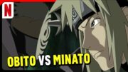 LUTA MINATO VS OBITO 🤯 DUBLAGEM OFICIAL 🔥 | PTBR | Naruto Shippuden | Netflix Brasil