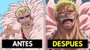 Los DISEÑOS de ONE PIECE ''ANTES'' y ''DESPUÉS'' del TIME-SKIP