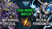 Mitsurugi Ryzeal Vs Ryzeal Fiendsmith $100 Money Matches Yu-Gi-Oh!