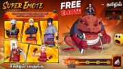 🔥 NARUTO EVENT FREE FIRE 🔥 CLAIM FREE BUNDLE + SUPER EMOTE 🤯 NARUTO FREE REWARDS FREE FIRE || HTG