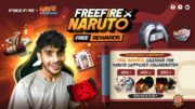 NARUTO FREE REWARDS 💥 Garena Free Fire