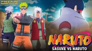 NARUTO SPECIAL – Sasuke Vs Naruto | Free Fire Story | @mrnefgamer