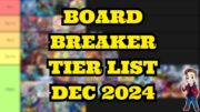 *NEW* YU-GI-OH! BOARD BREAKER TIERLIST