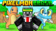 NOVA SÉRIE de POKEMON no PIXELMON BRASIL no MINECRAFT