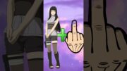 Naruto Characters In Middle Finger ☝ Mode! #fyp #fypシ゚ #naruto #hinata #tsunade #shippuden