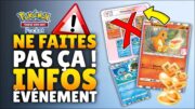 Ne FAITES pas CETTE ERREUR ! GUIDE NOUVEL ÉVÈNEMENT PIOCHE MIRACLE sur POKEMON TCG POCKET !