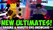 New Ultimate Naruto 6 Paths & Sasuke Evo Showcase in Anime Last Stand!